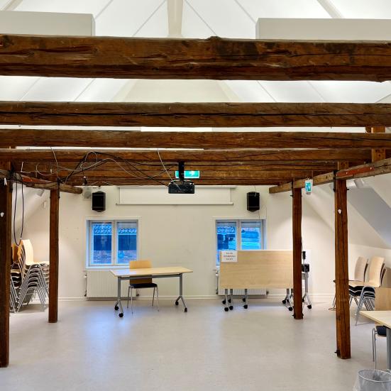 Billede af Loftet i Kulturhus Måløv